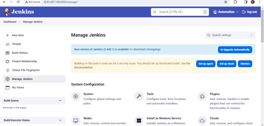 Jenkins Server
